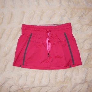 LuluLemon Pink Tennis Skirt